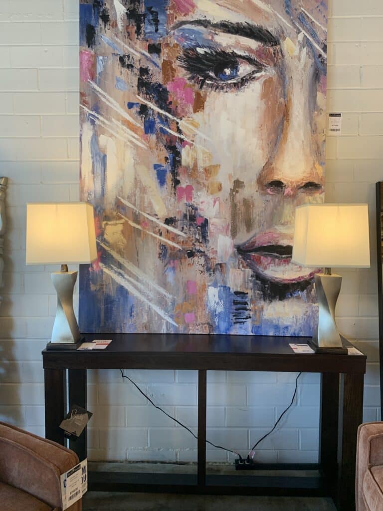 Watson Sofa Table (dark brown)