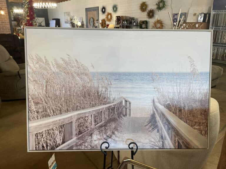 47"x32" Framed Canvas Wall Art