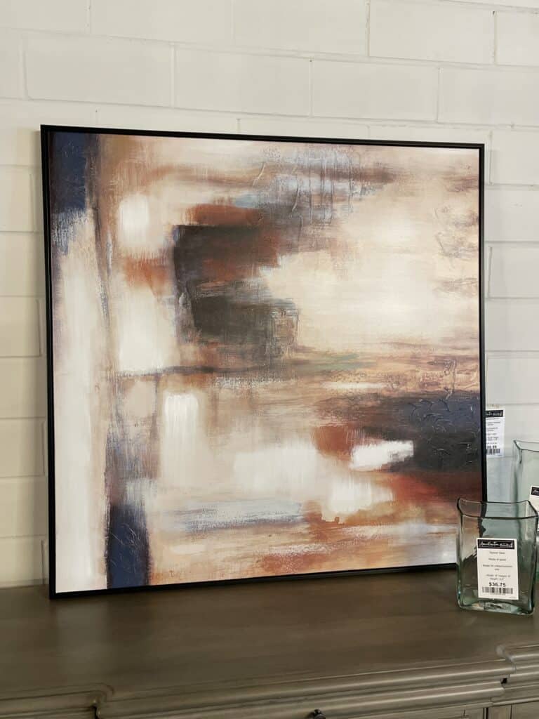 39"x39" Framed Canvas Wall Art