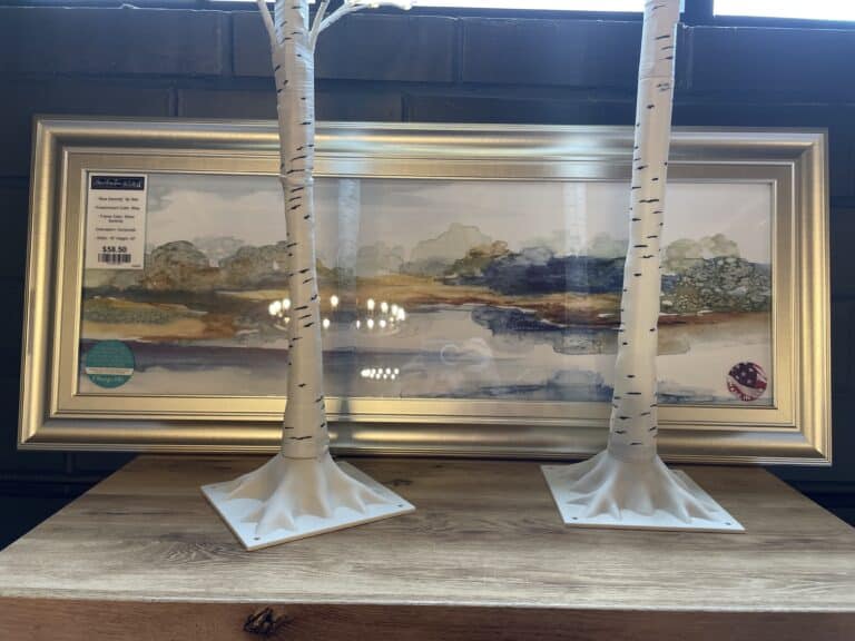 18"x42" Framed Wall Art