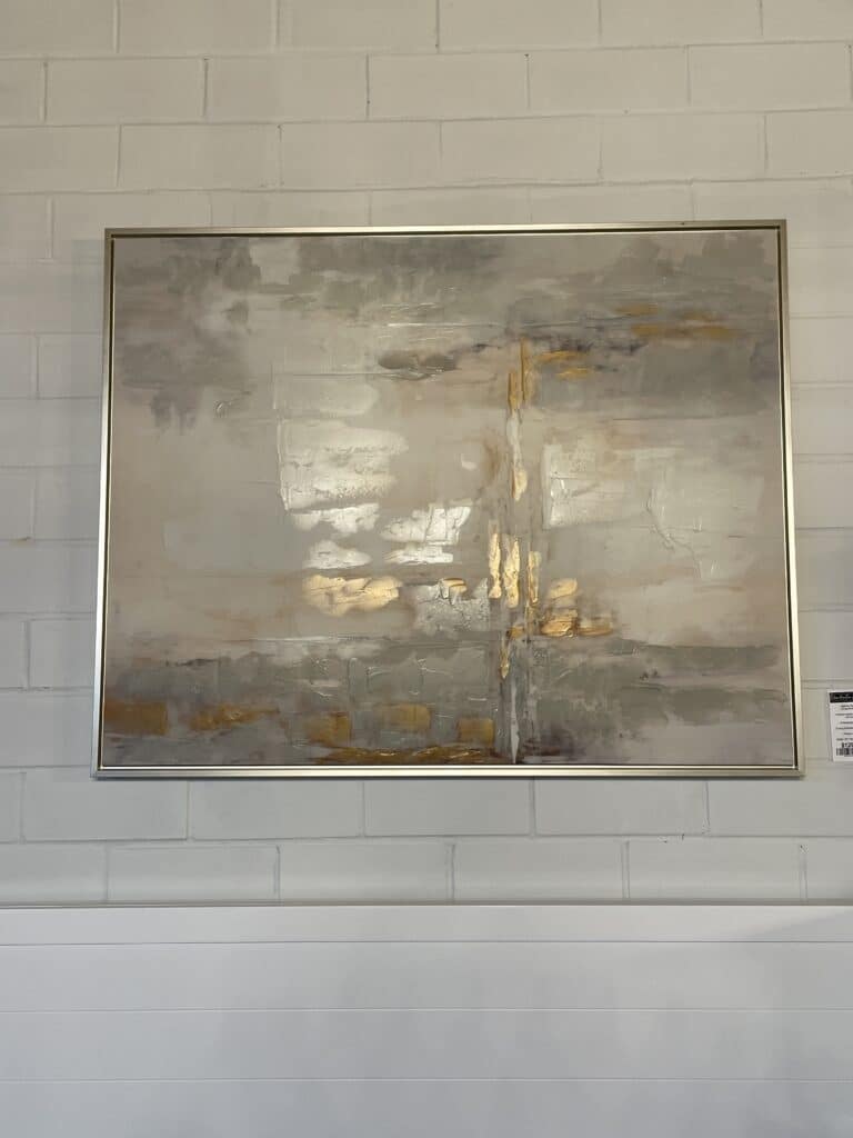 40"x50.25" Framed Canvas Wall Art