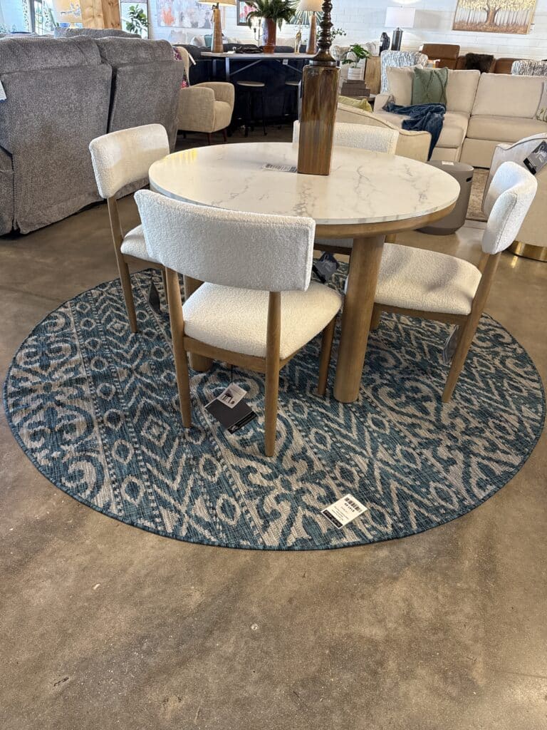 7'6 Round Sylvestra Indoor Outdoor Area Rug