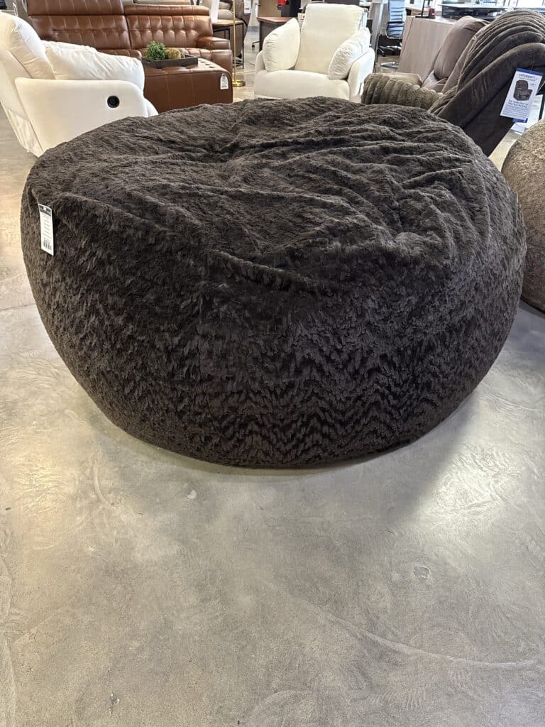 6' Brown Sploosh Bean Bag