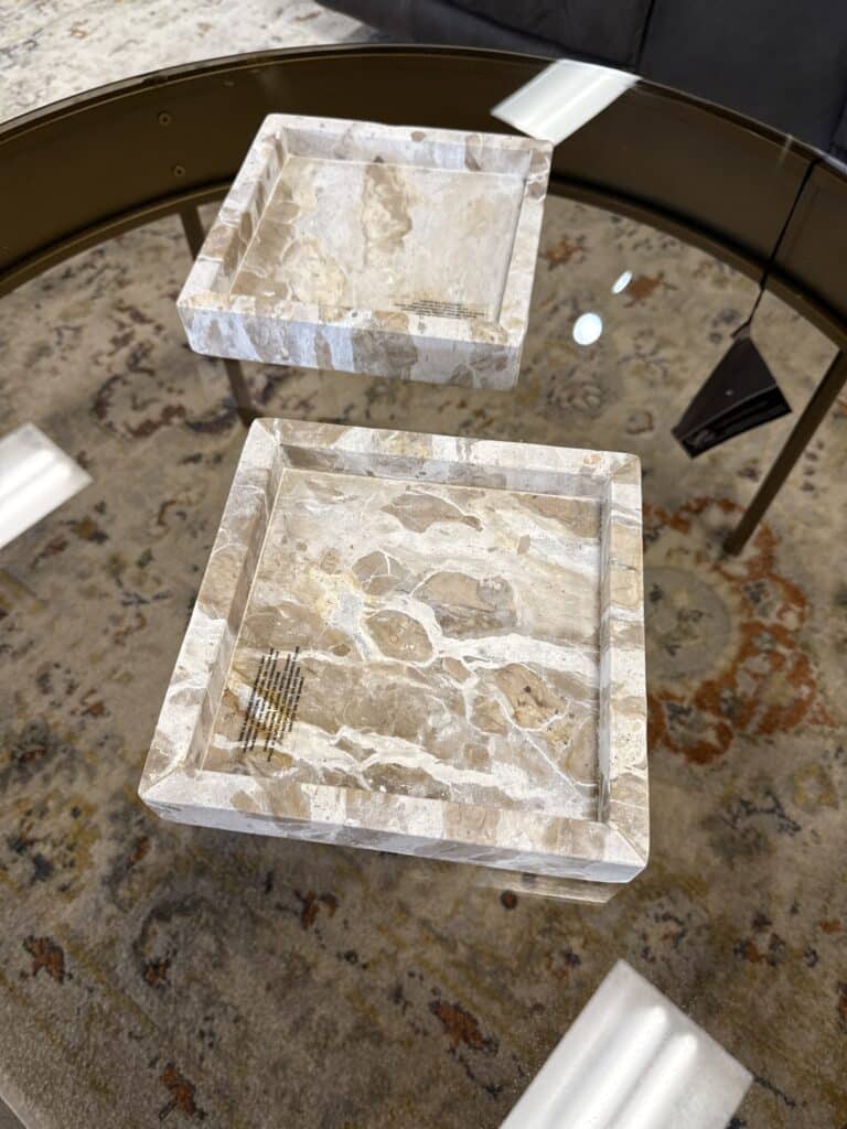 8"x8" Marble Trays