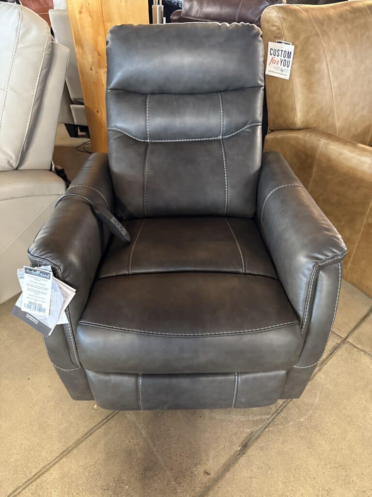 Faux Leather Power Lift Recliner