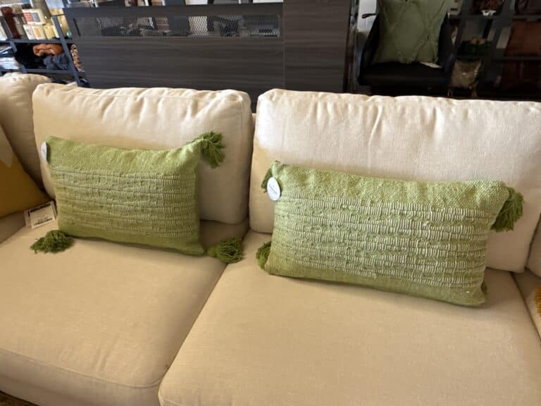 Green Decorative Pillows