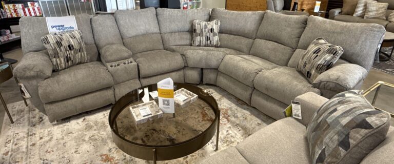 Manual Reclining Sectional