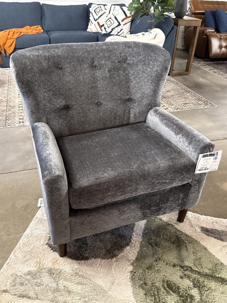 Bergen Iron Accent Chair