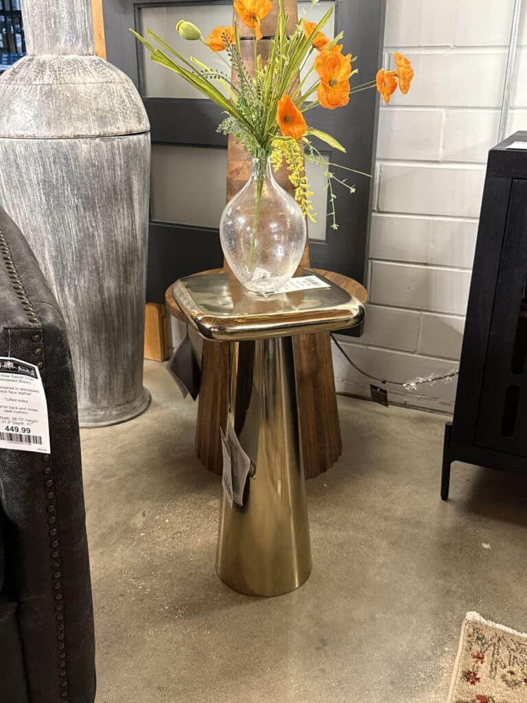 Dallenburg Gold Accent Table