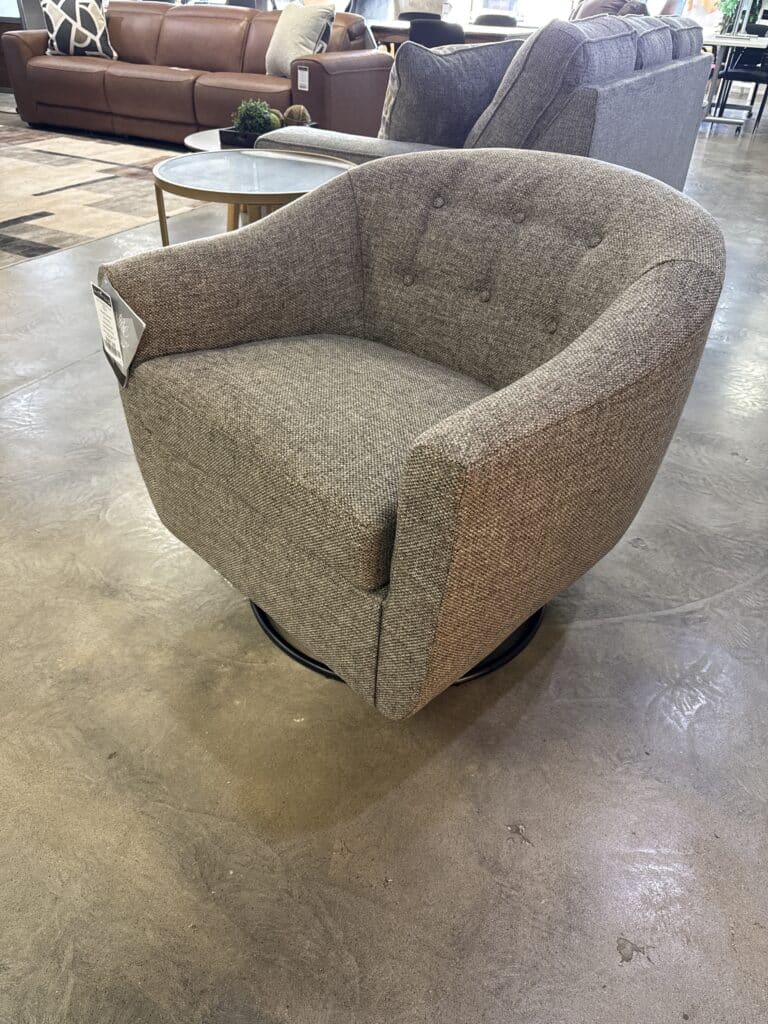 Upshur Swivel Glider Accent Chair
