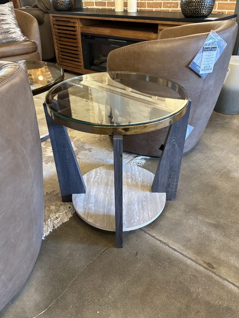 Frazwa Round End Table