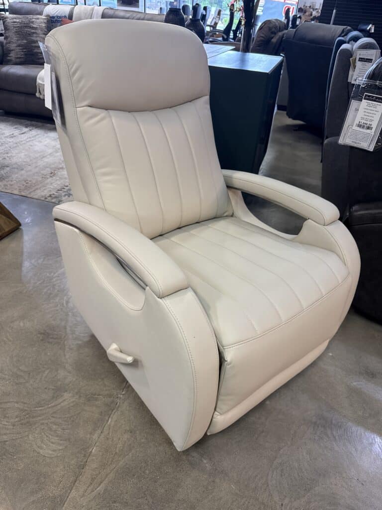 Braxton Swivel Glider Recliner (Troy Cream)