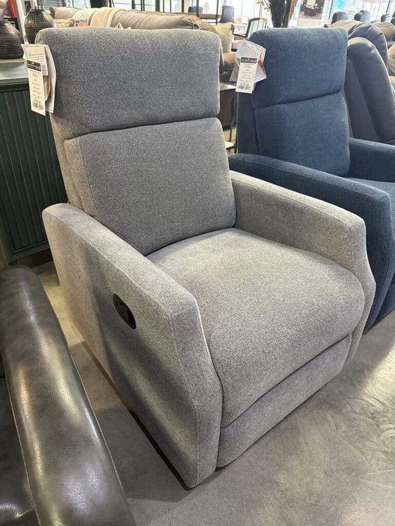 Kinsley Swivel Glider Recliner (Chloe-Slate)