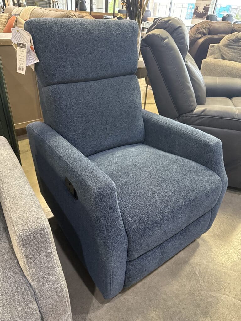 Kinsley Swivel Glider Recliner (Chloe-Indigo)