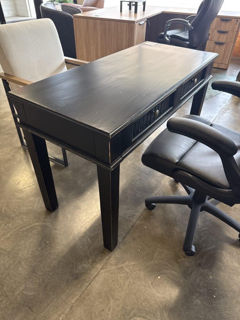 Riley Writing Desk (Golden Black)